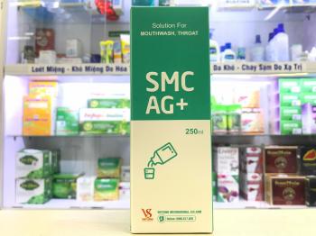 Dung dịch sát khuẩn miệng và họng SMC AG+