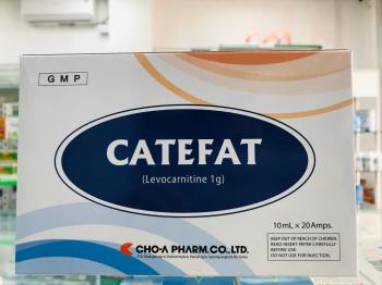 CATEFAT ( Levocarnitine 1g ) Hộp 20 ống x 10ml