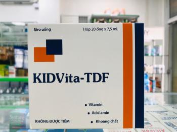  SIRO KIDVita -TDF HỘP 20 ỗng x 7,5 ml