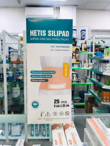 HETIS SILIPAD – MIẾNG DÁN SAU PHẪU THUẬT