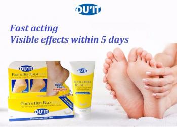 Nứt gót chân: Kem DU'IT FOOT & HEEL BALM Plus 