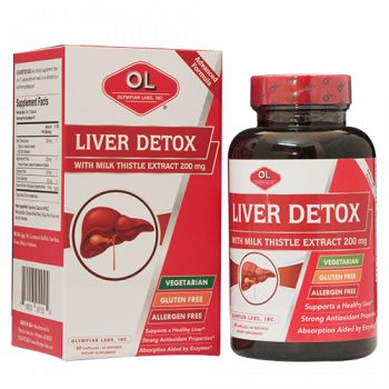 Giải độc gan do hóa chất: LIVER DETOX  của Mỹ