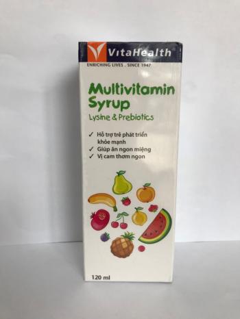 Vitahealth Multivitamin Syrup Lysine & Prebiotics