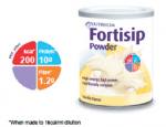 Sữa cho bệnh nhân ung thư: FORTISIP POWDER 857g 