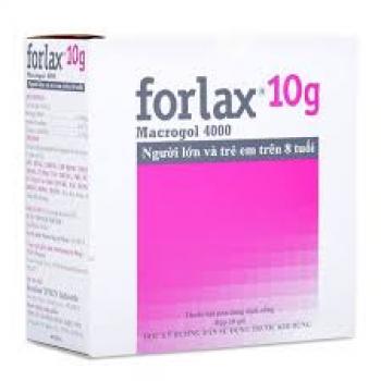 Chống Táo Bón do hóa trị: FORLAX 10g của Pháp