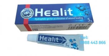 Tri vết thương hở sau phẫu thuật: Gel HEALIT của Czech (5g)