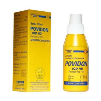 Dung dịch sát khuẩn Povidine Povidon Iod 10% (90ml)