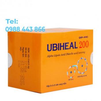 Ubiheal 200 (5 vỉ x 6 viên/hộp)