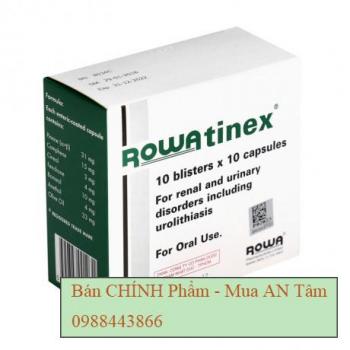 Thuốc điều trị sỏi niệu, sỏi thận Rowatinex (10 vỉ x 10 viên/hộp)