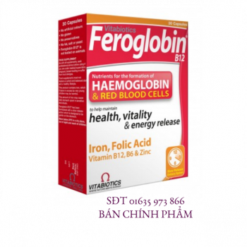 FEROGLOBIN B12  30 VIÊN - BỔ XUNG SẮT 