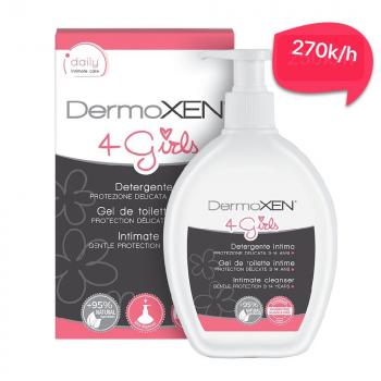 Dung dịch vệ sinh bé gái Dermoxen 4 Girls 200ml 