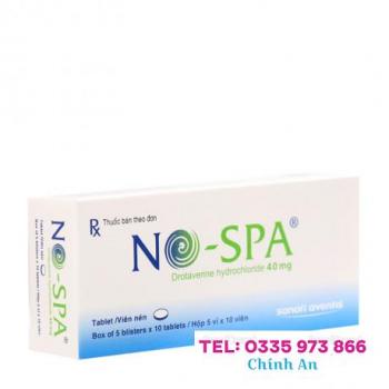 No-Spa Forte 40mg (5 vỉ x 10 viên/hộp)