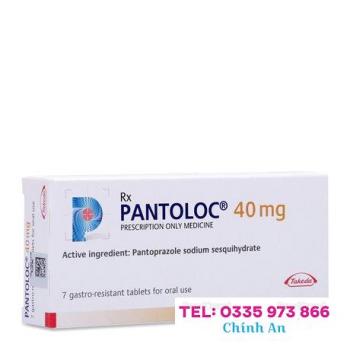Pantoloc 40mg (1 vỉ x 7 viên/hộp)